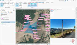 Utiliser des images orientées dans ArcGIS