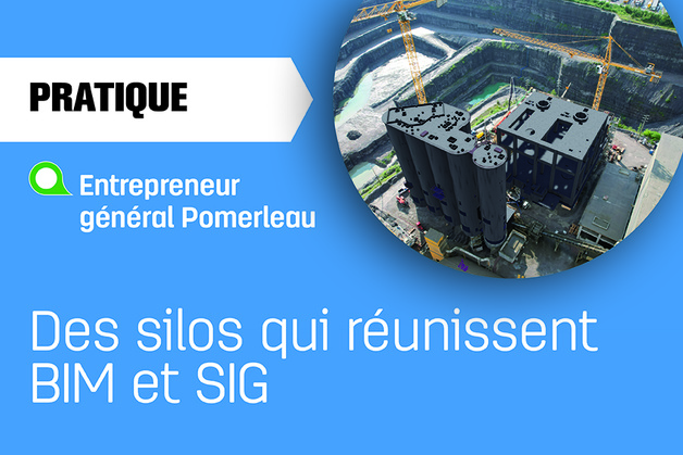 Des silos qui réunissent BIM et SIG