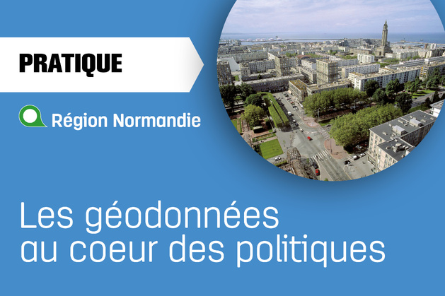 Normandie : les géodonnées au coeur des politiques