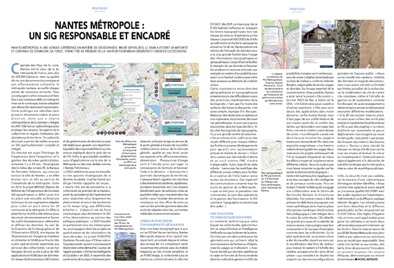 Nantes Métropole, un SIG responsable et encadré