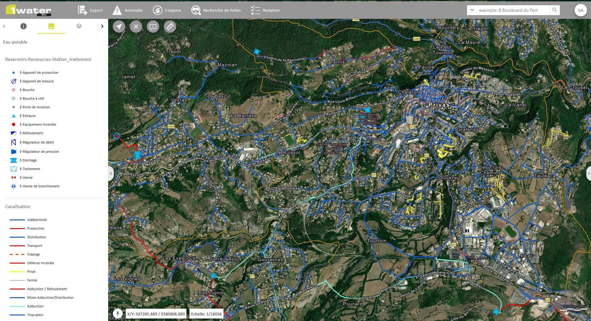 SYDEO optimise la gestion de son réseau avec 1Water